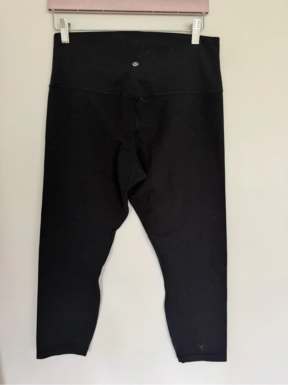 Lululemon Align High-Rise Crop Leggings Black Size 12